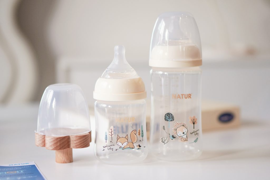 อายุการใช้งานของขวดนมและจุกนม