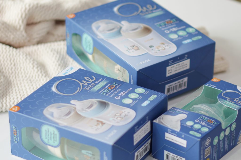 ขวดนมและจุกนม ตัวเลือกยอดนิยมของคุณแม่มือใหม่