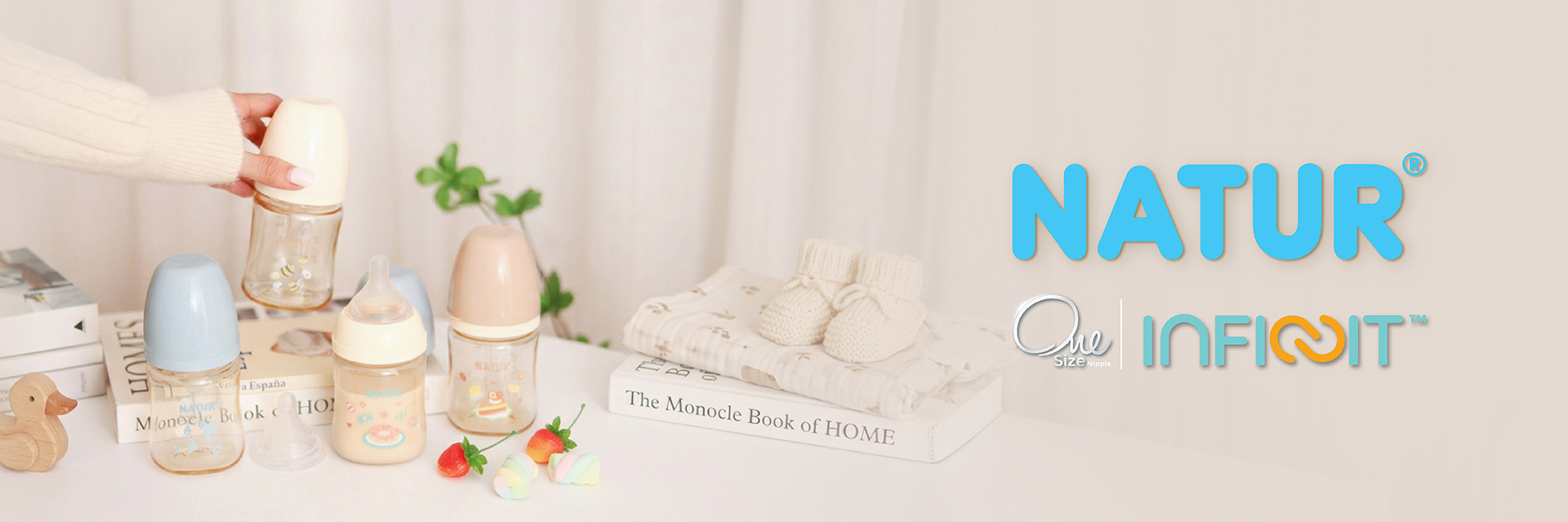 Website NATUR – Banner หน้าสินค้าของ